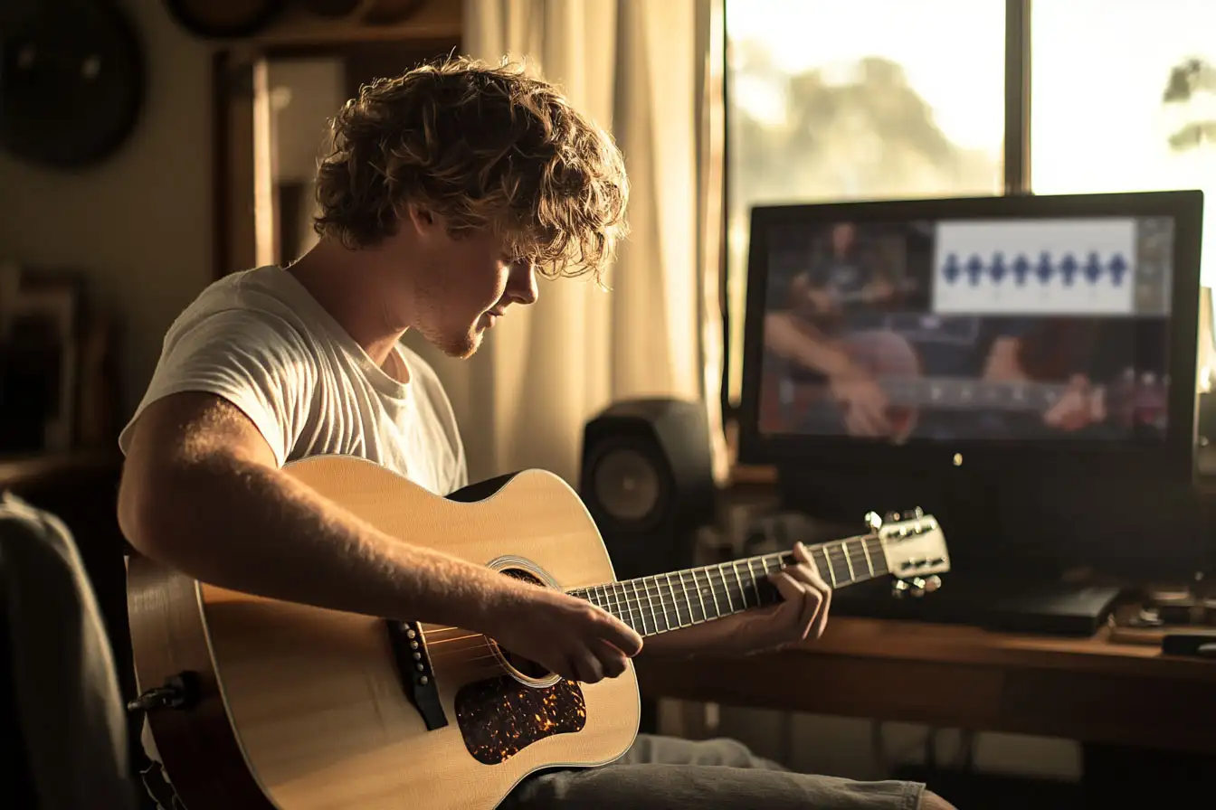 Cours Guitare Débutant — Accès à Vie